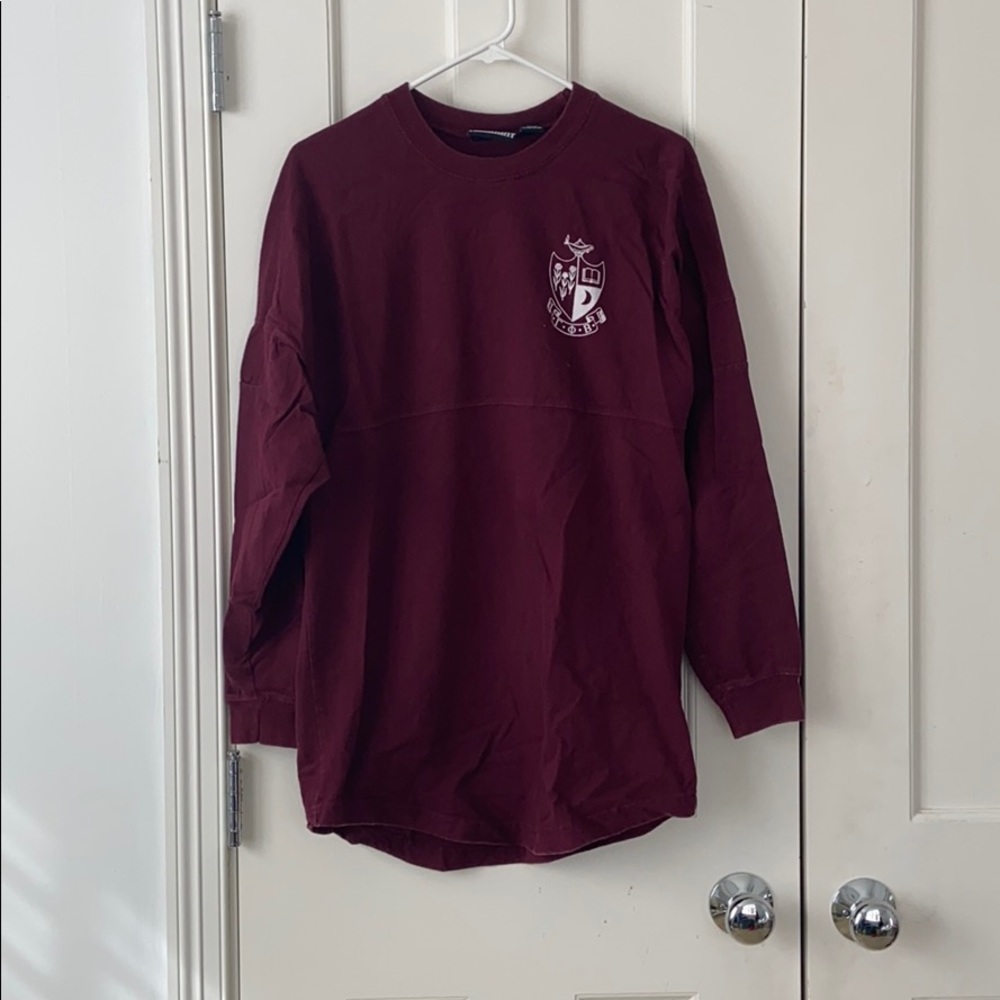 Sorority Long Sleeve Varsity Tee Gamma Phi Beta